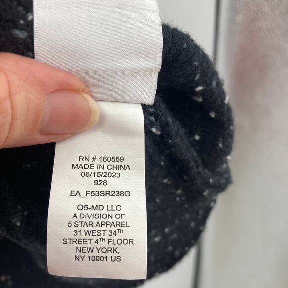 Wear by Erin Andrew’s New Orleans Saints Ribbed Knit Slub Sweater Women’s 2XL - Picture 9 of 11